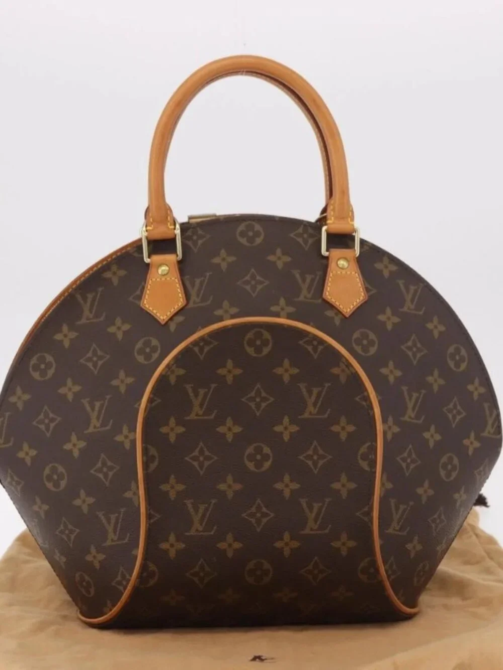 LOUIS VUITTON Monogram Ellipse MM Hand Bag M51126 LV Auth 189353V